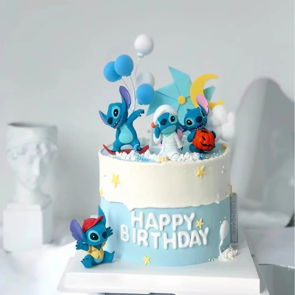 Décoration de Gâteau Disney Stitch – Anniversaire & Baby Shower