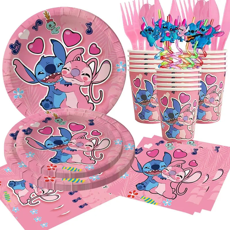 Kit Anniverssaire – Rose Lilo & Stitch