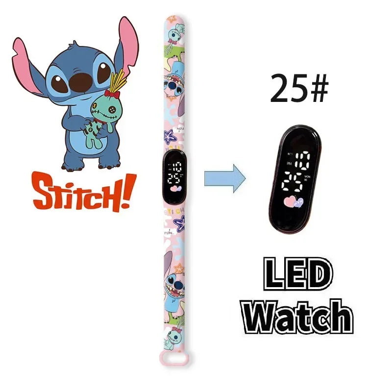 Montre Numérique Disney Stitch Enfants
