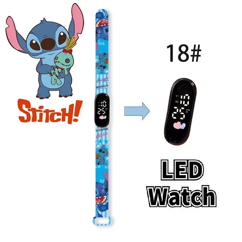 Montre Numérique Disney Stitch Enfants