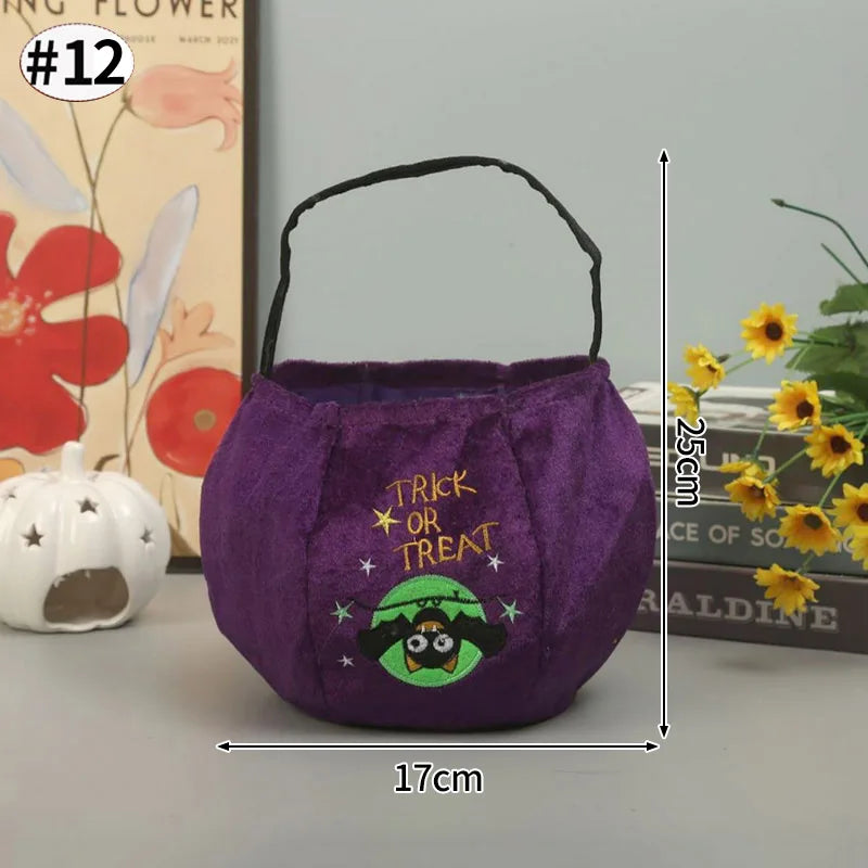 Sac à Bonbons Halloween en Feutre