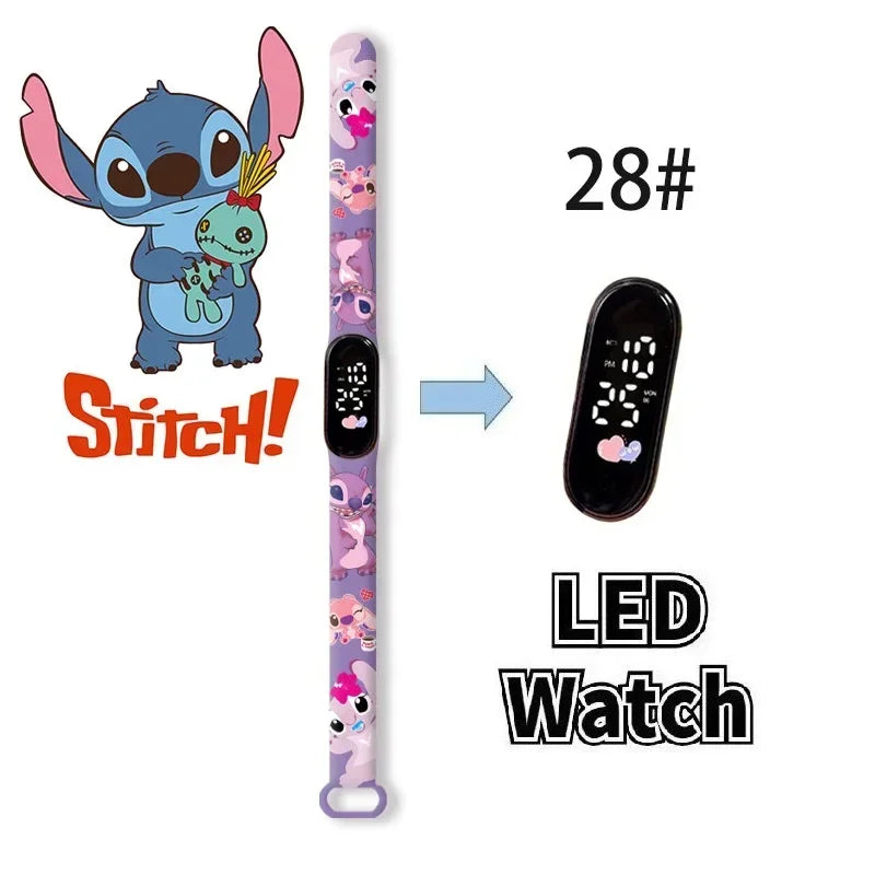 Montre Numérique Disney Stitch Enfants