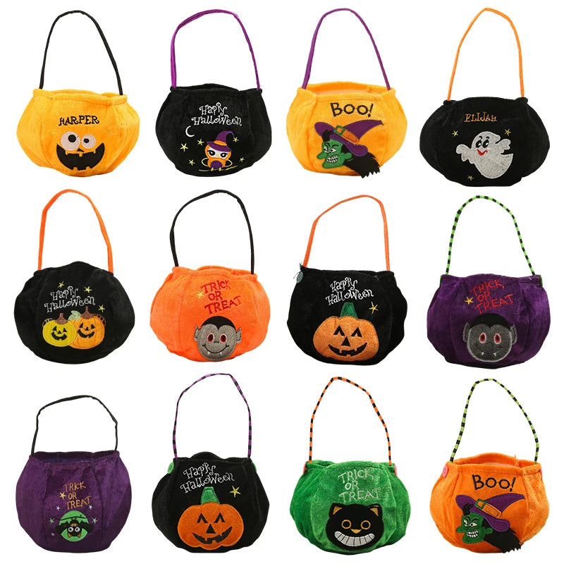 Sac à Bonbons Halloween en Feutre