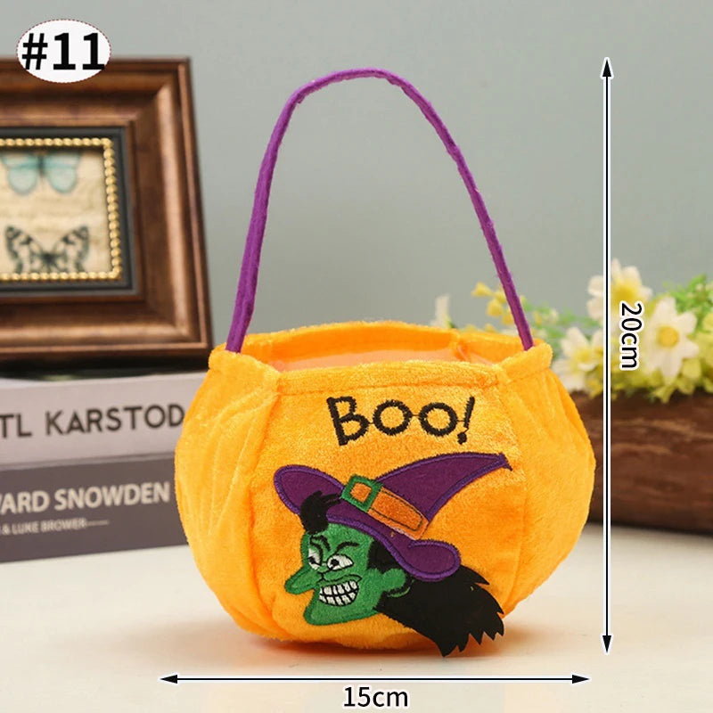 Sac à Bonbons Halloween en Feutre