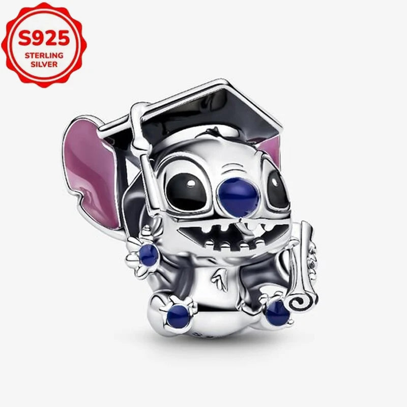Bijoux Disney Stitch – Collier & Boucles d’Oreilles Argent