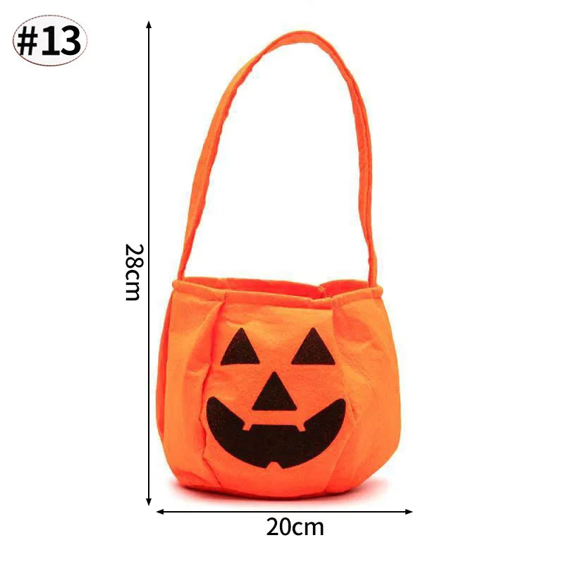 Sac à Bonbons Halloween en Feutre