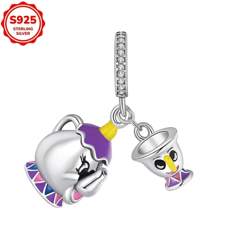 Bijoux Disney Stitch – Collier & Boucles d’Oreilles Argent