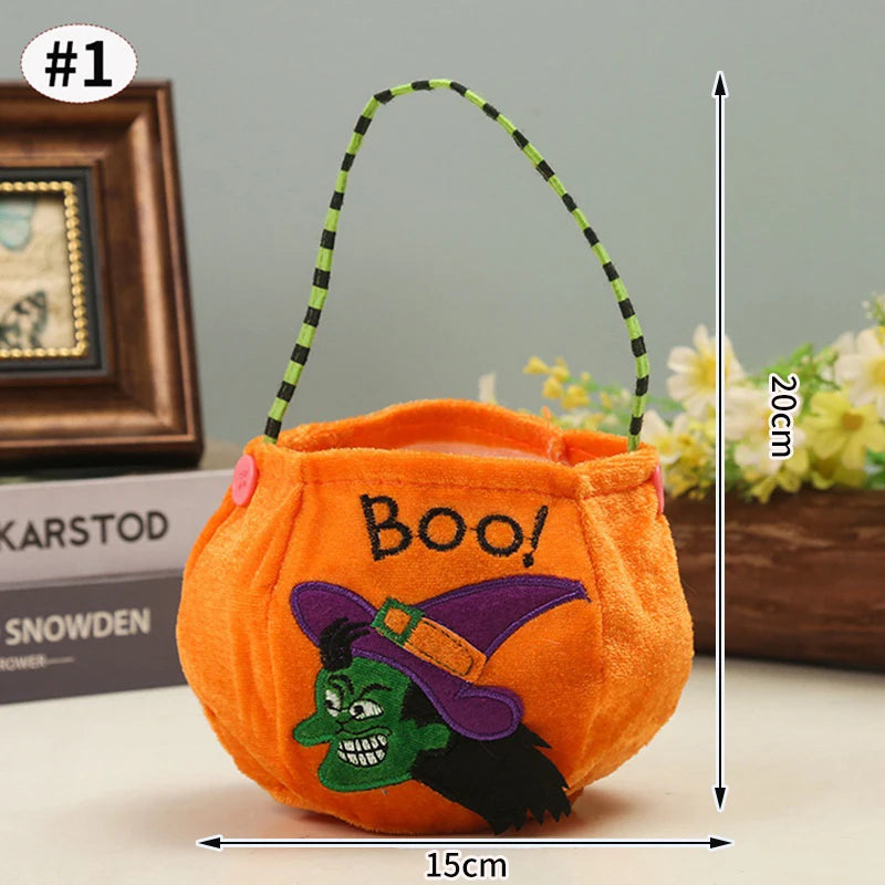 Sac à Bonbons Halloween en Feutre