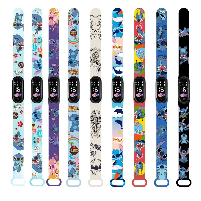Montre Numérique Disney Stitch Enfants