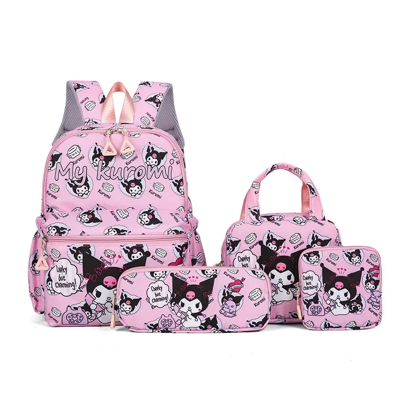 Set Kuromi 4pcs – Sac École et Accessoires