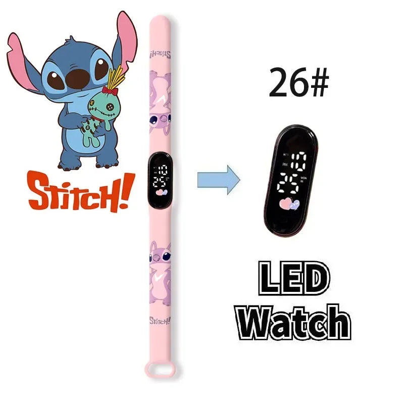 Montre Numérique Disney Stitch Enfants