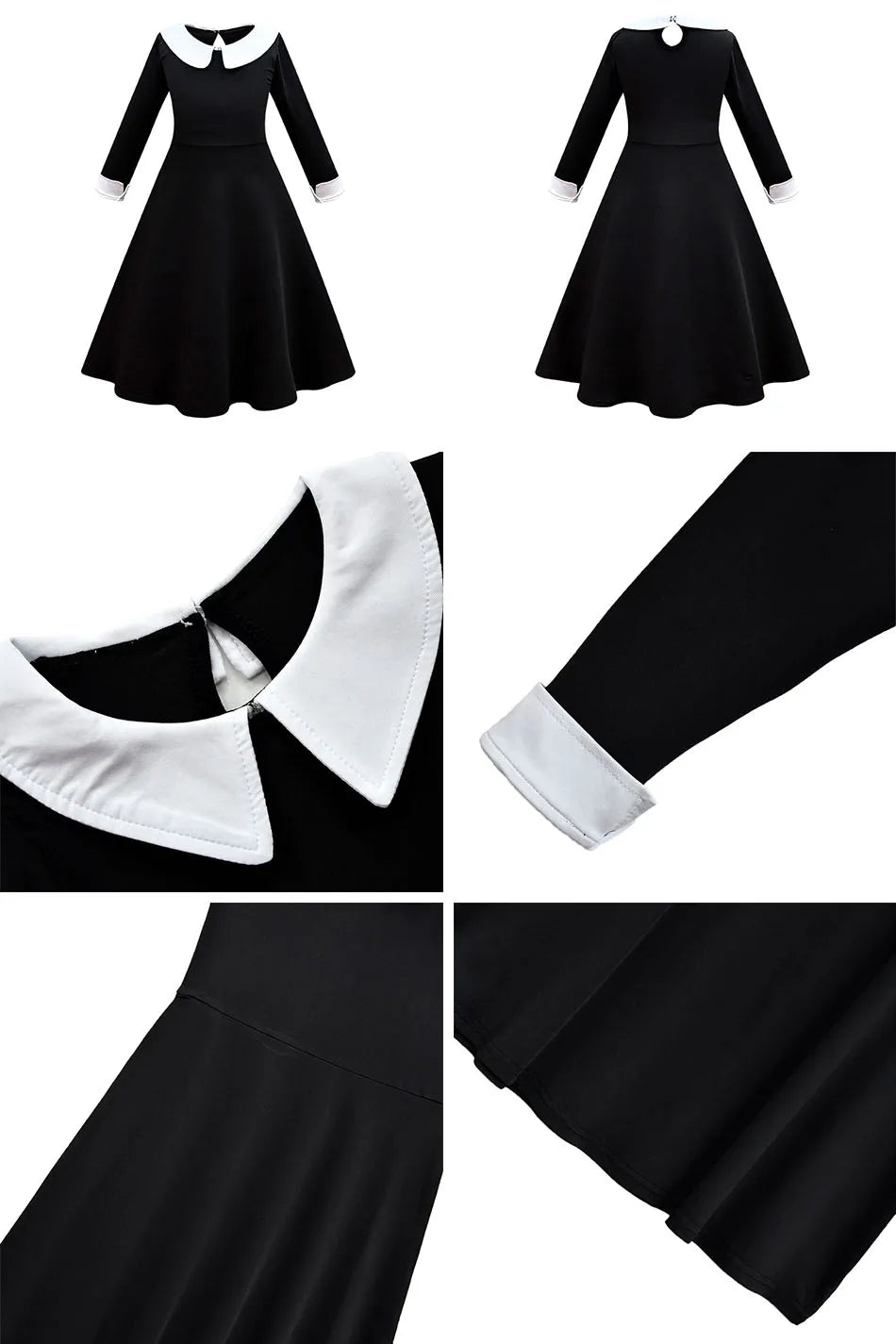 Déguisement Halloween Wednesday Addams