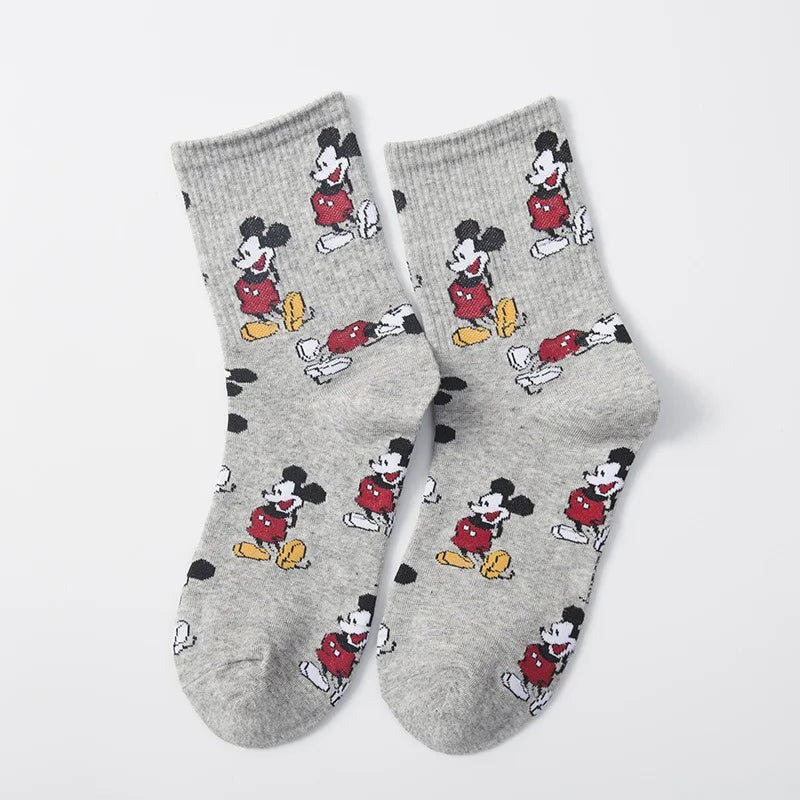 1 Pair Disney Women Socks Female Korean