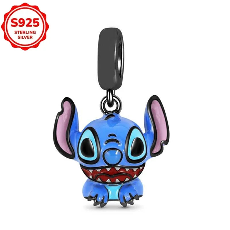 Bijoux Disney Stitch – Collier & Boucles d’Oreilles Argent