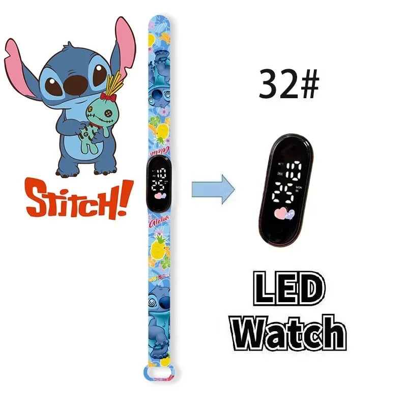 Montre Numérique Disney Stitch Enfants