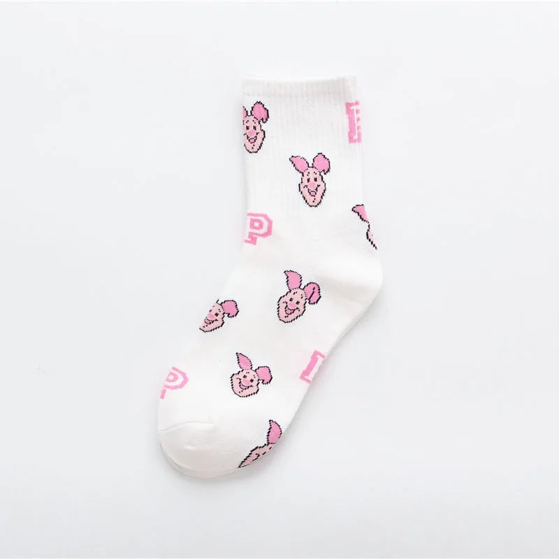 1 Pair Disney Women Socks Female Korean