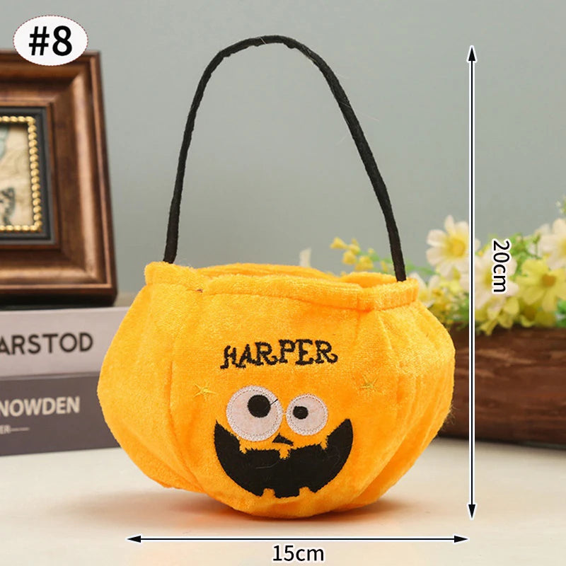 Sac à Bonbons Halloween en Feutre