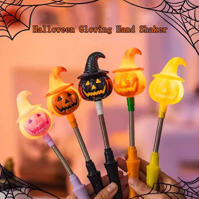 Bâton Secoueur Citrouille Lumineux Halloween
