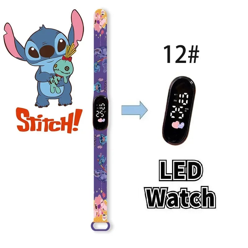 Montre Numérique Disney Stitch Enfants