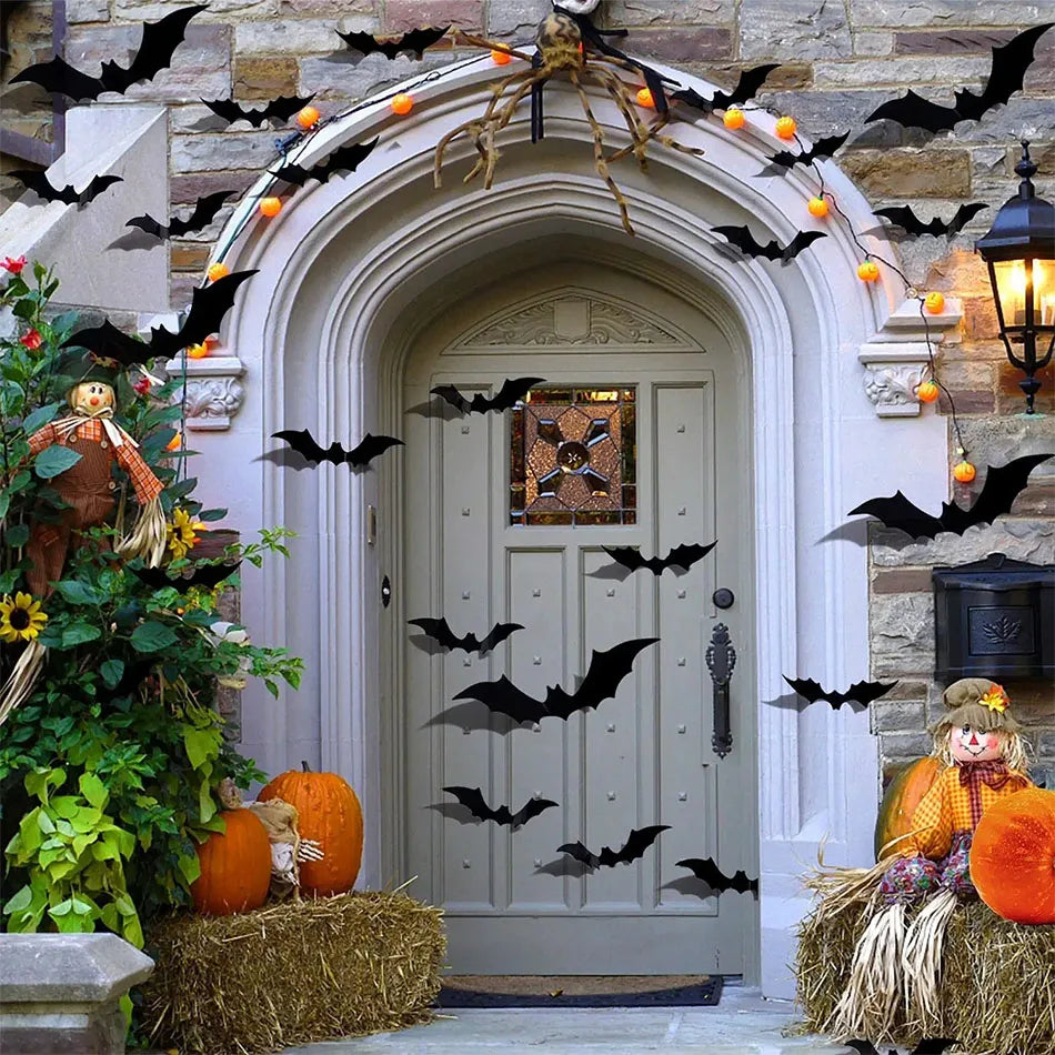 Décorations Halloween Chauves-Souris 3D