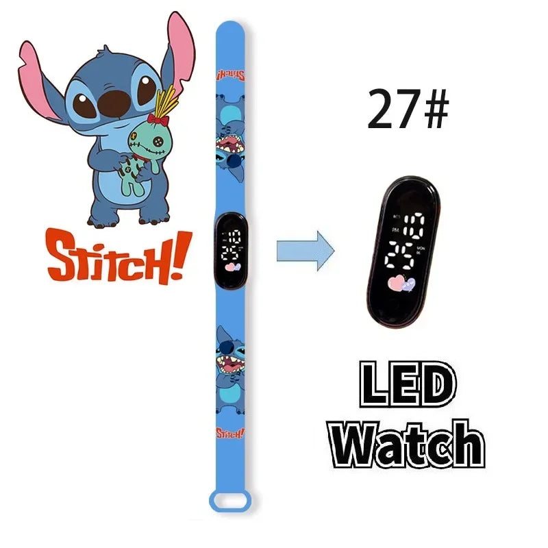 Montre Numérique Disney Stitch Enfants