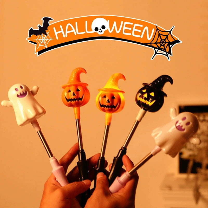 Bâton Secoueur Citrouille Lumineux Halloween