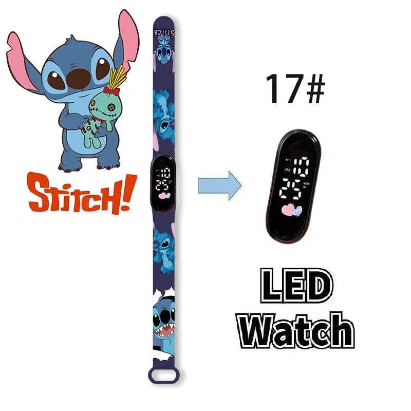 Montre Numérique Disney Stitch Enfants