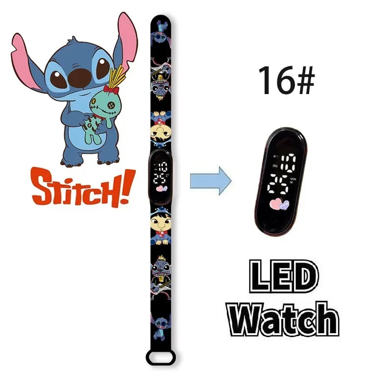 Montre Numérique Disney Stitch Enfants