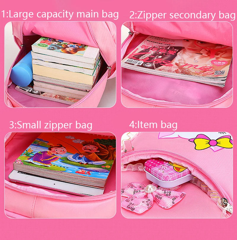 Sac À Dos Cat Rose Enfant