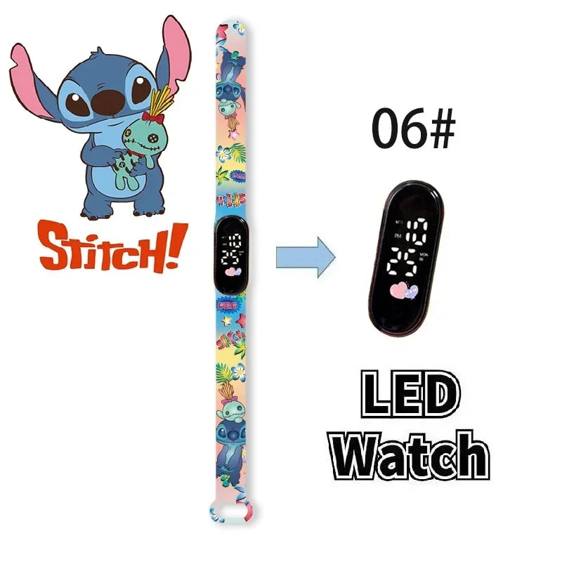 Montre Numérique Disney Stitch Enfants