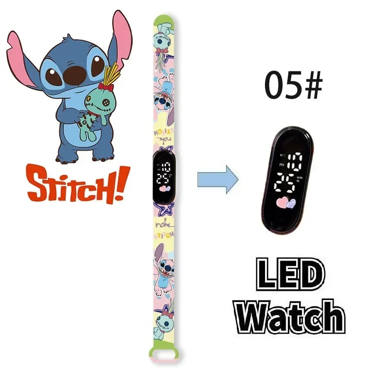Montre Numérique Disney Stitch Enfants