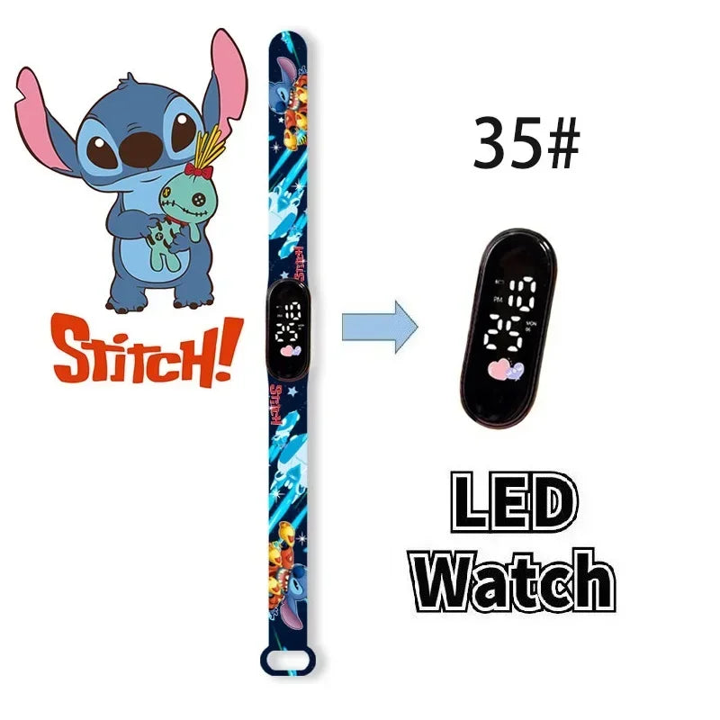Montre Numérique Disney Stitch Enfants