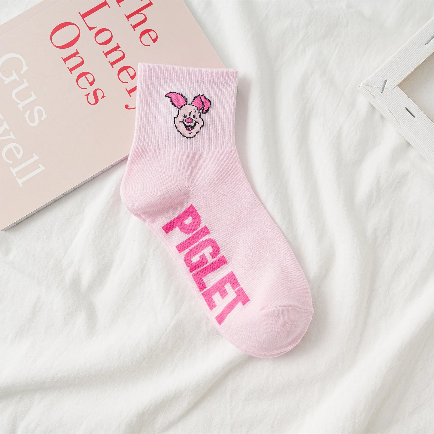 1 Pair Disney Women Socks Female Korean