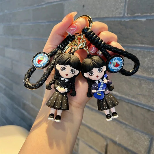 Porte-Clés Wednesday Addams