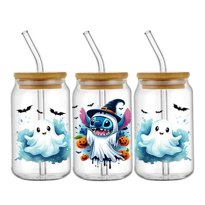 Sticker Disney Halloween Stitch pour Tasse