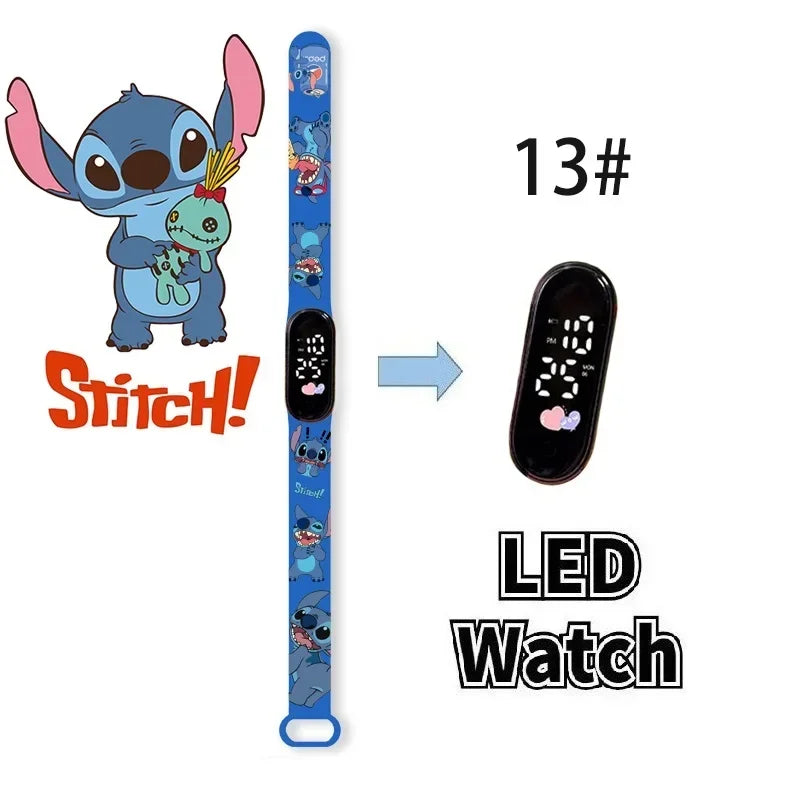 Montre Numérique Disney Stitch Enfants