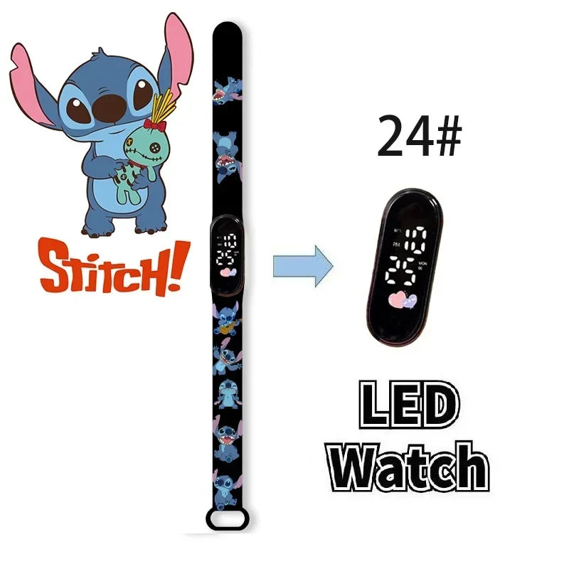 Montre Numérique Disney Stitch Enfants