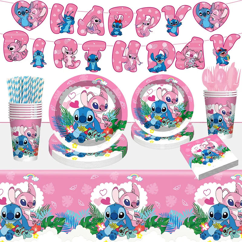 Décorations et Tableware d'Aniverssaire - Lilo &  Stitch