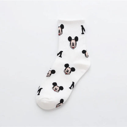 1 Pair Disney Women Socks Female Korean