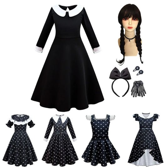 Déguisement Halloween Wednesday Addams