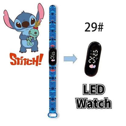 Montre Numérique Disney Stitch Enfants