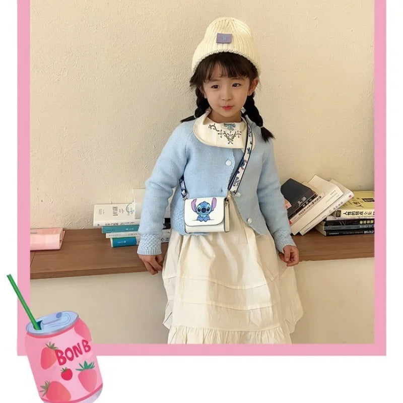 Anime Cute  Kuromi Stitch Crossbody Bags Girls Women Luxury Brand Bag High Quality mini Designer Bags Gifts