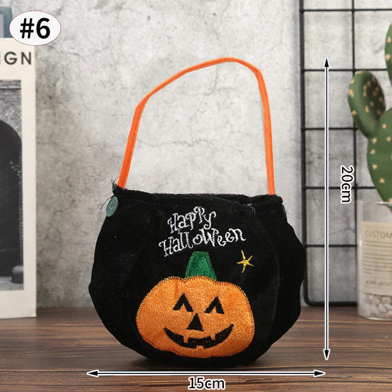 Sac à Bonbons Halloween en Feutre