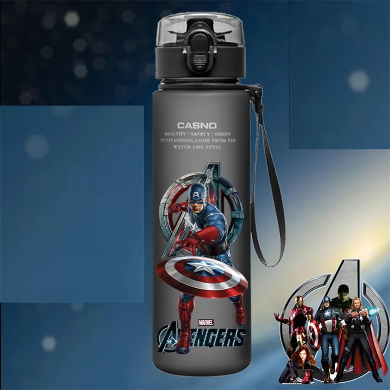 Gourde Disney Marvel 560 ml – Spiderman, Hulk, Iron Man