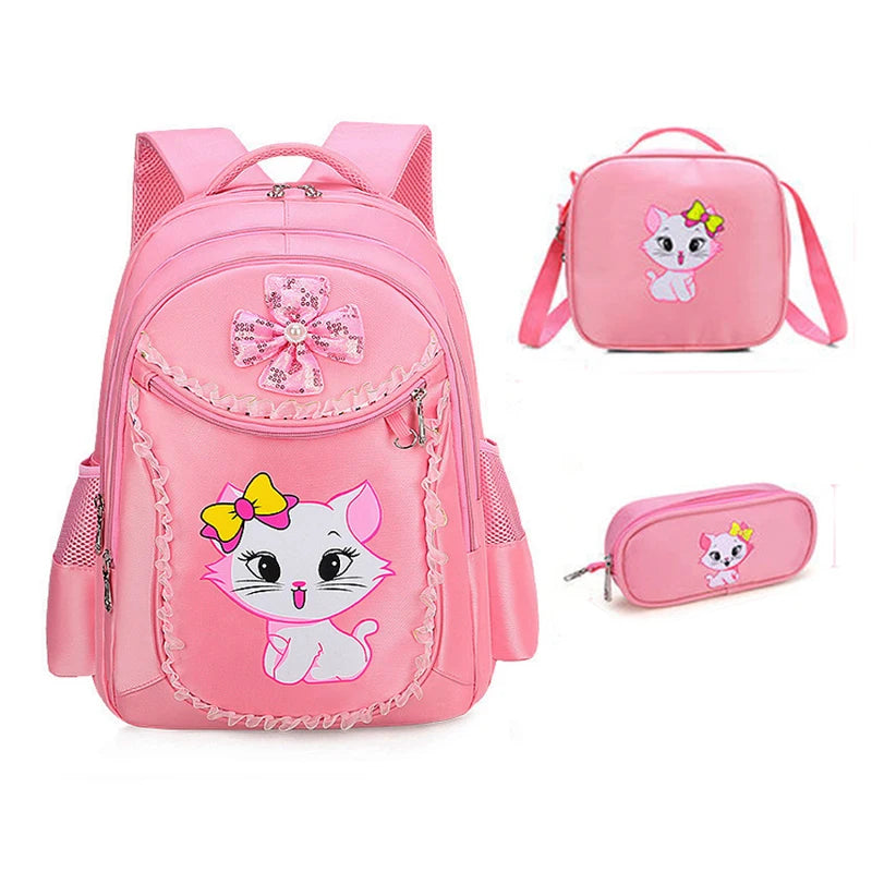 Sac À Dos Cat Rose Enfant