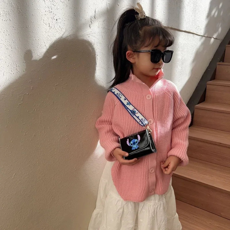 Anime Cute  Kuromi Stitch Crossbody Bags Girls Women Luxury Brand Bag High Quality mini Designer Bags Gifts