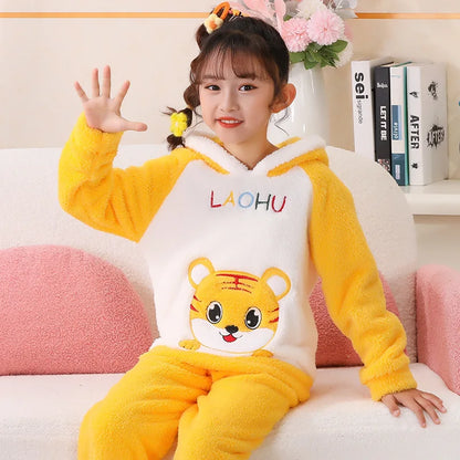 Pyjama Flanelle Hiver – Fille & Garçon