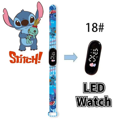 Montre Numérique Disney Stitch Enfants