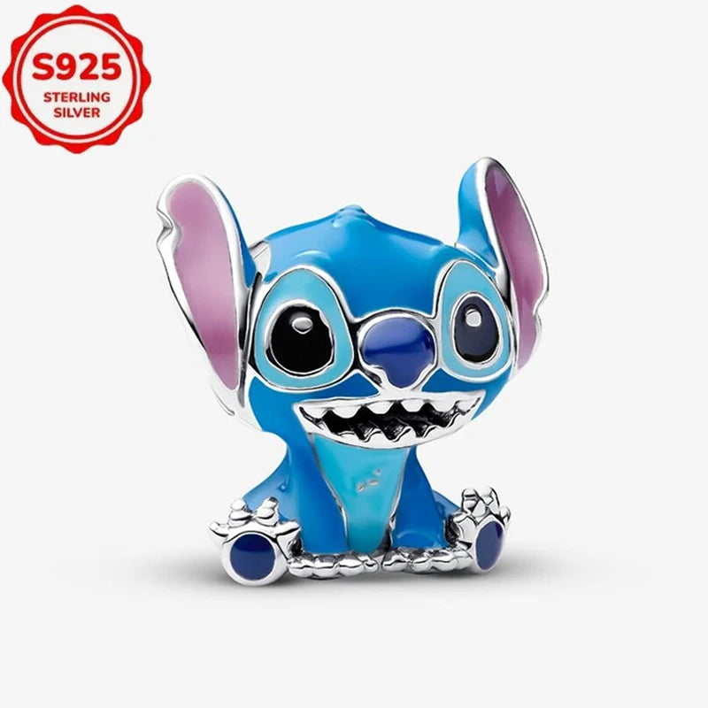 Bijoux Disney Stitch – Collier & Boucles d’Oreilles Argent
