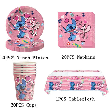 Kit Anniverssaire – Rose Lilo & Stitch